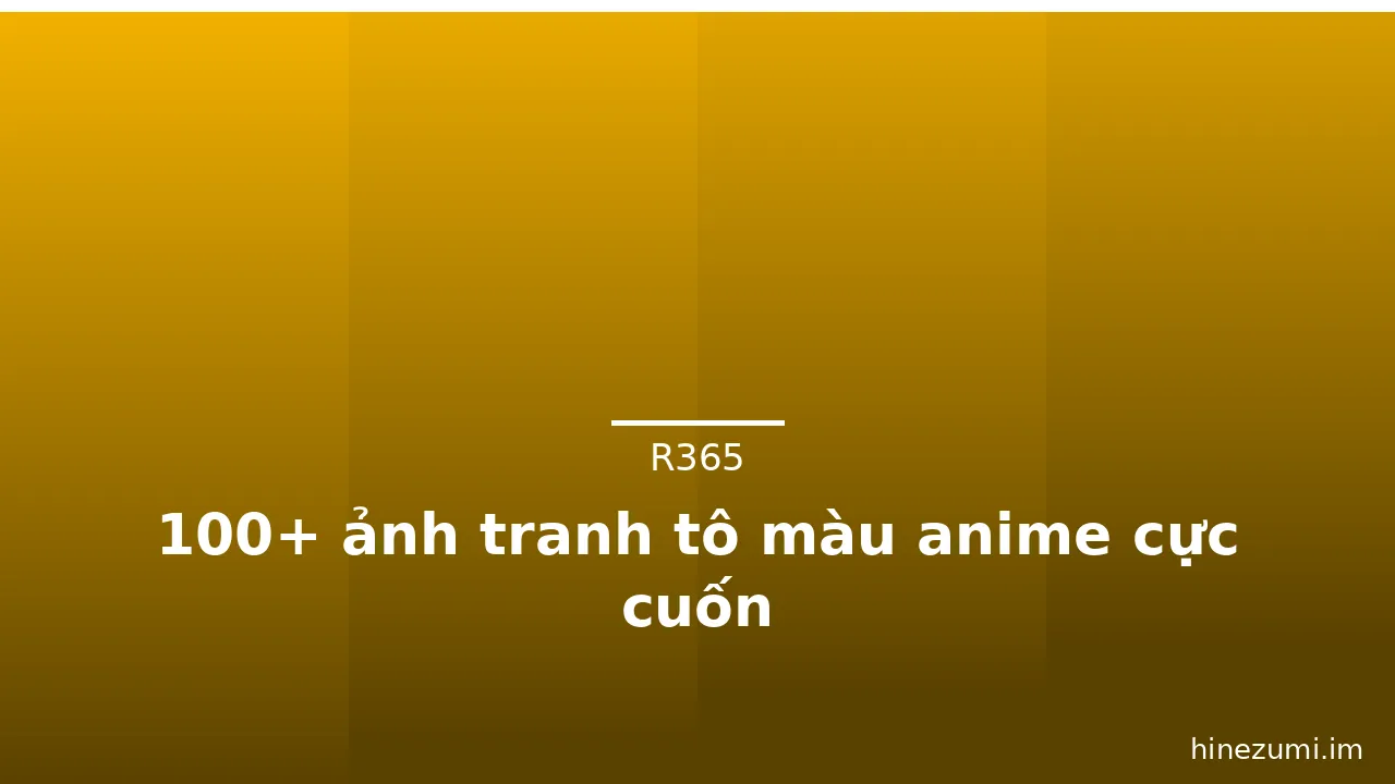 100+ ảnh tranh tô màu anime cực cuốn · ảnh 1