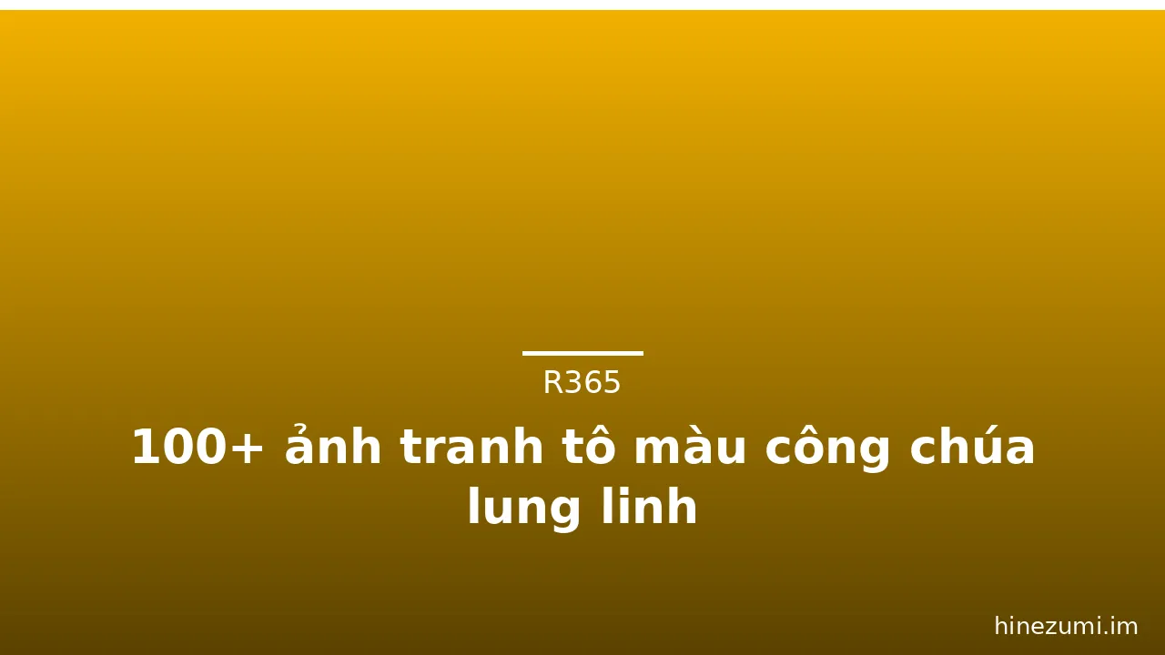 100+ ảnh tranh tô màu công chúa lung linh · ảnh 1