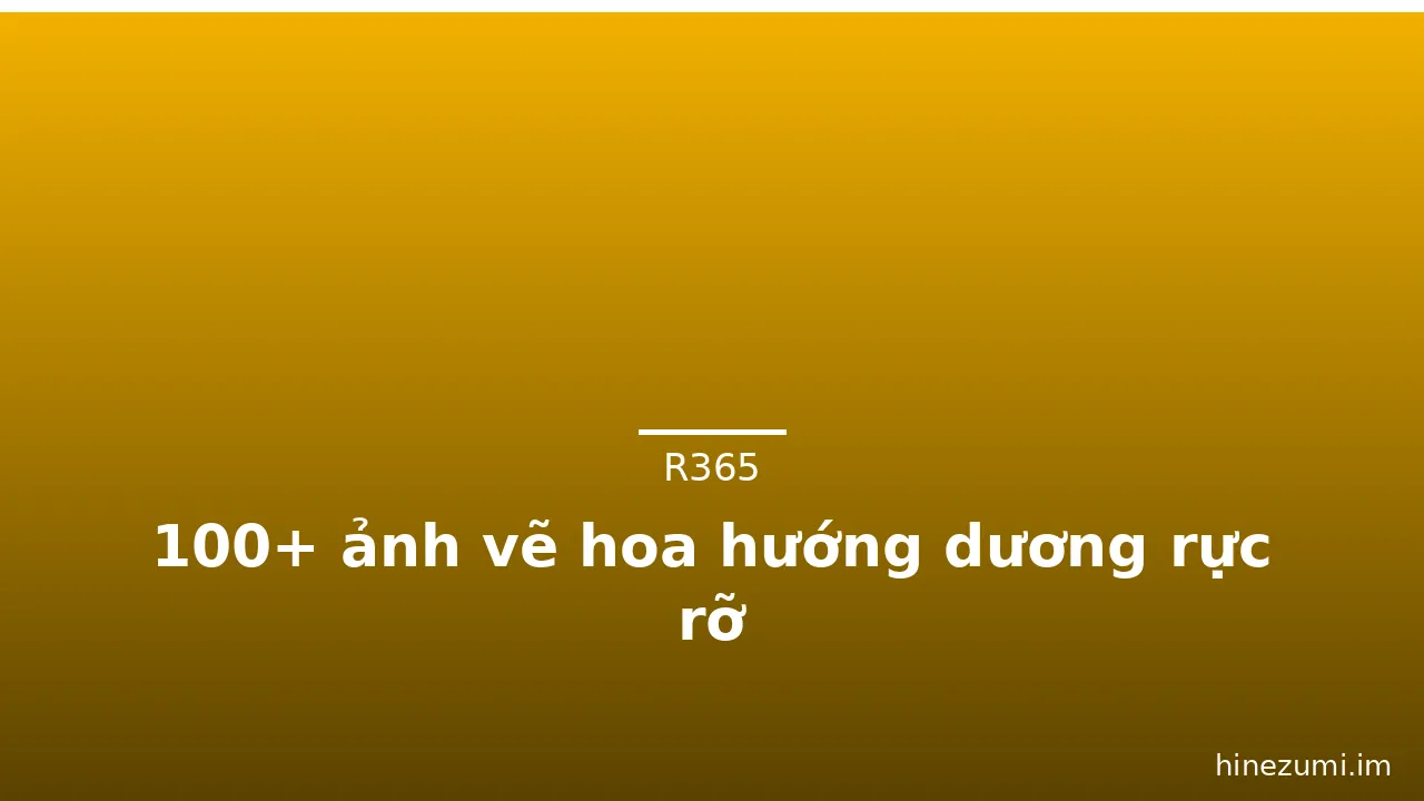 100+ ảnh vẽ hoa hướng dương rực rỡ · ảnh 1
