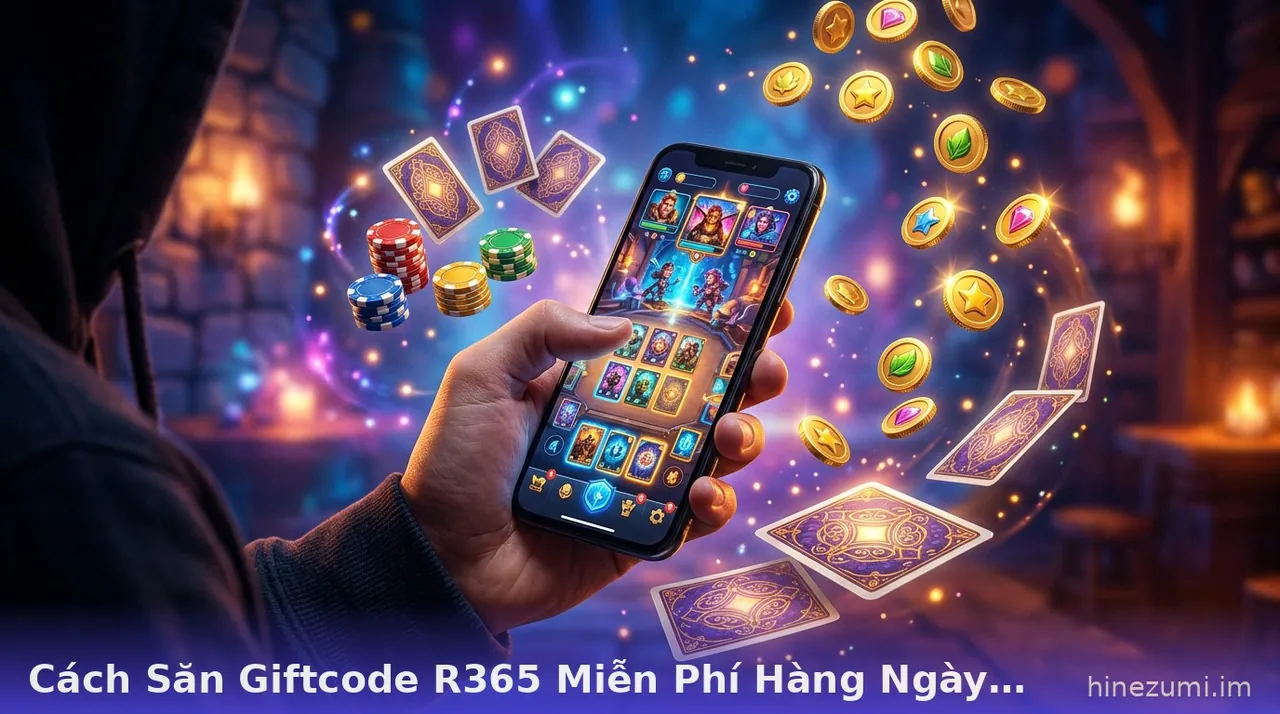 Cách Săn Giftcode R365 Miễn Phí Hàng Ngày Cho Game Thủ