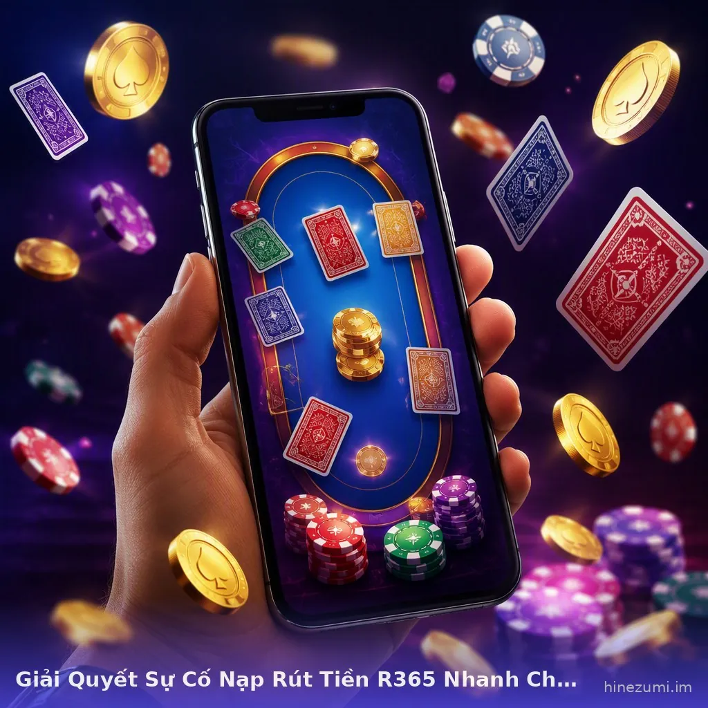Giải Quyết Sự Cố Nạp Rút Tiền R365 Nhanh Chóng Chính Xác — r365 · ảnh 1