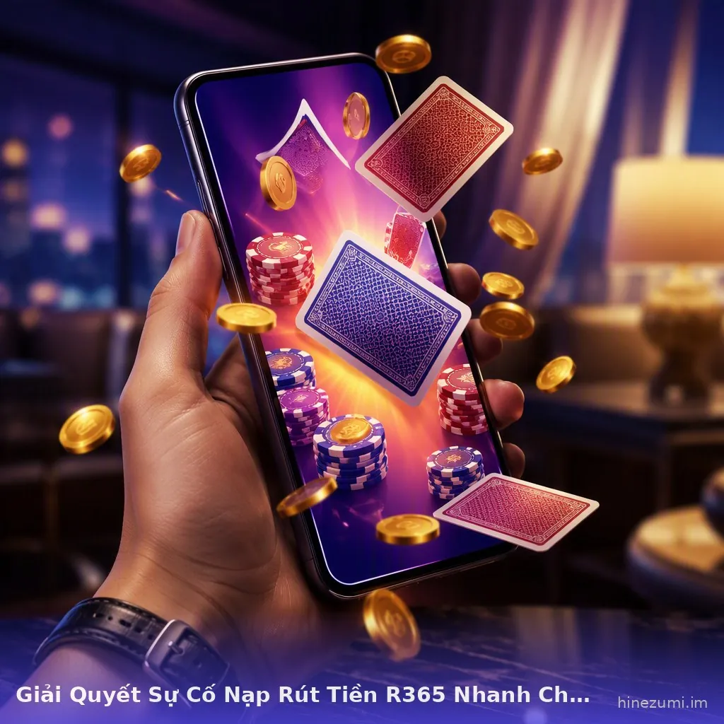 Giải Quyết Sự Cố Nạp Rút Tiền R365 Nhanh Chóng Chính Xác — r365 · ảnh 2