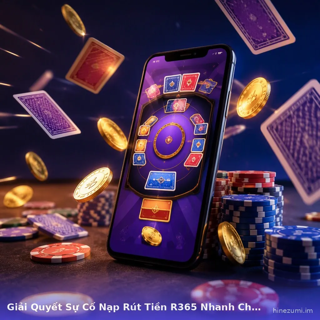 Giải Quyết Sự Cố Nạp Rút Tiền R365 Nhanh Chóng Chính Xác — r365 · ảnh 3
