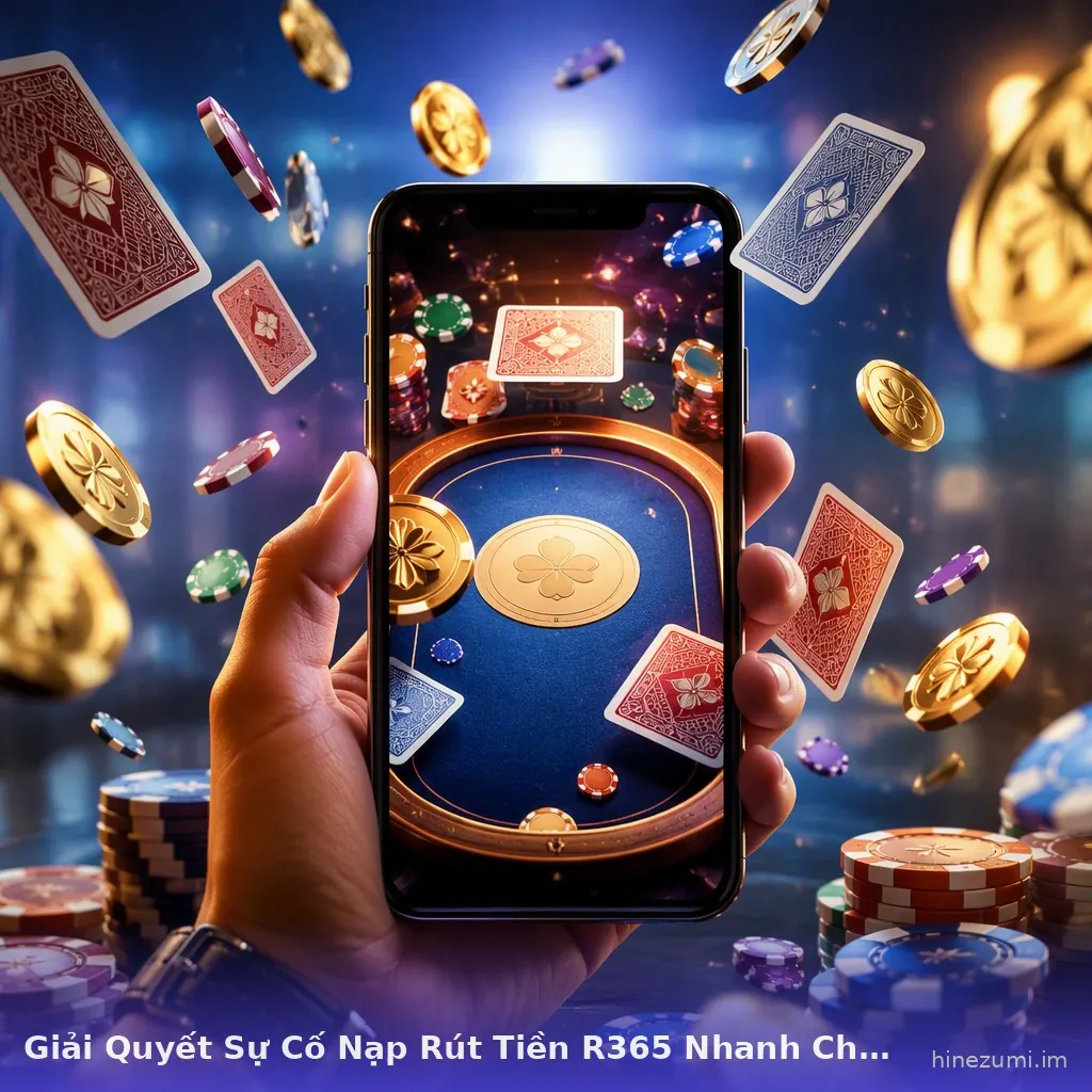 Giải Quyết Sự Cố Nạp Rút Tiền R365 Nhanh Chóng Chính Xác
