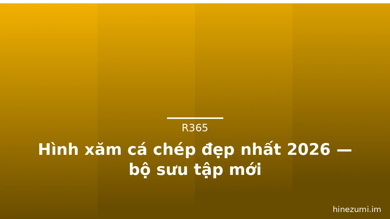 Hình xăm cá chép đẹp nhất 2026 — bộ sưu tập mới