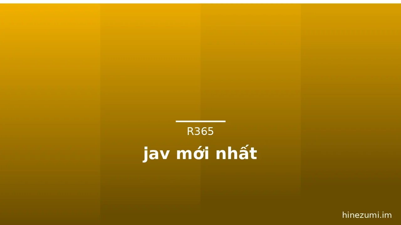 jav mới nhất
