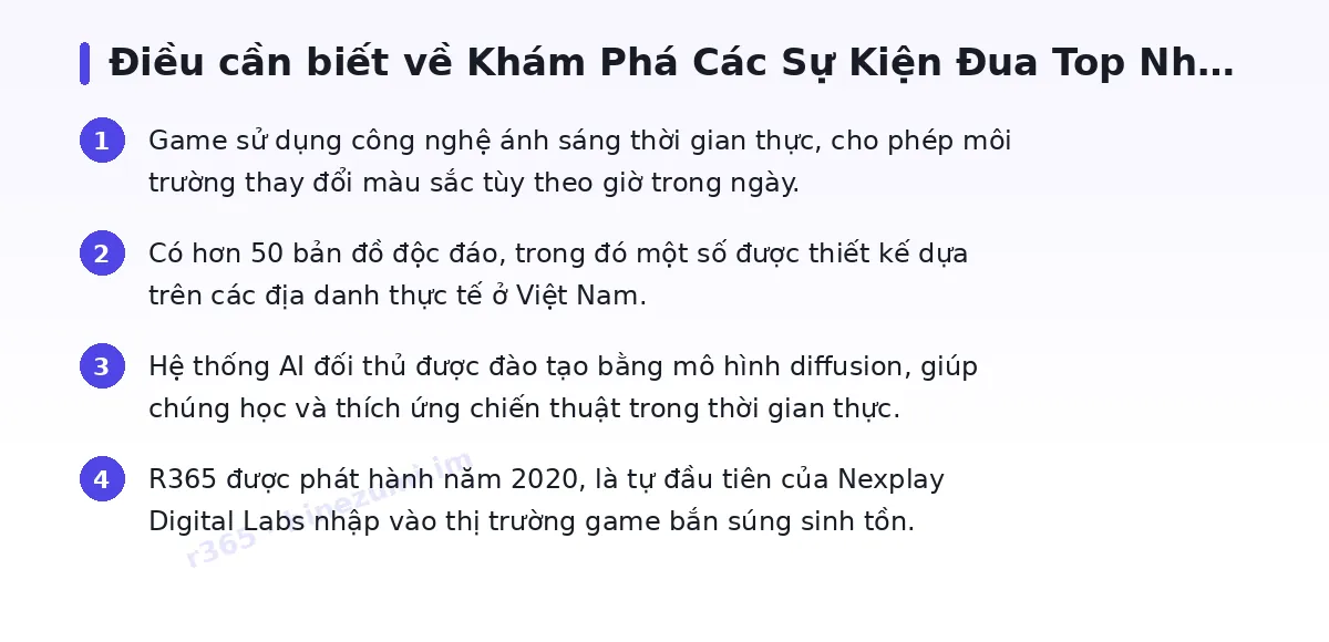 Những điều cần biết về r365
