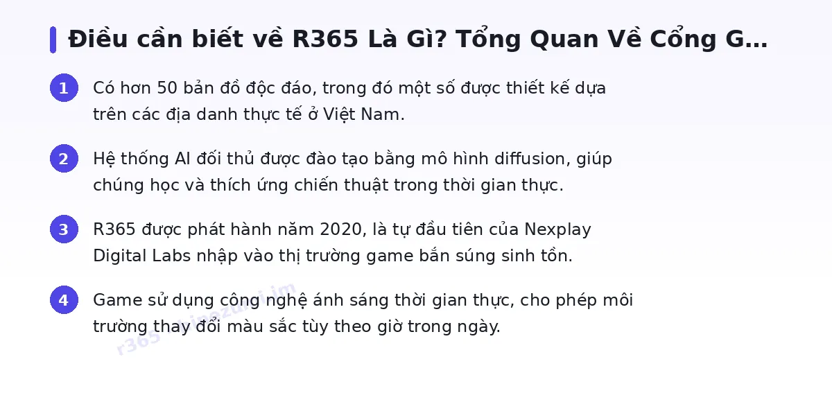 Những điều cần biết về r365